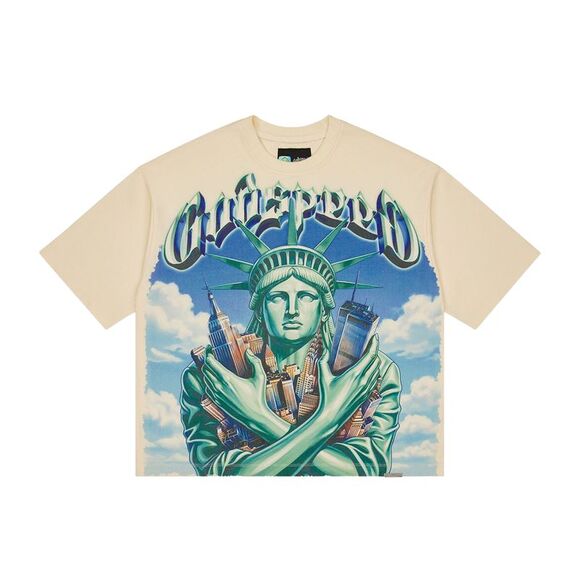 Godspeed Other - Godspeed NextGen Crew Neck T-Shirt Empire Guardian Mens Beige EMPRIE